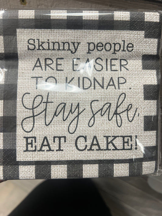 Cocktail Napkin -Skinny Circa