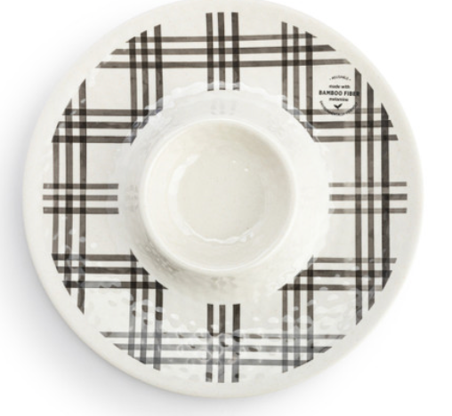 Chip&Dip Black Plaid