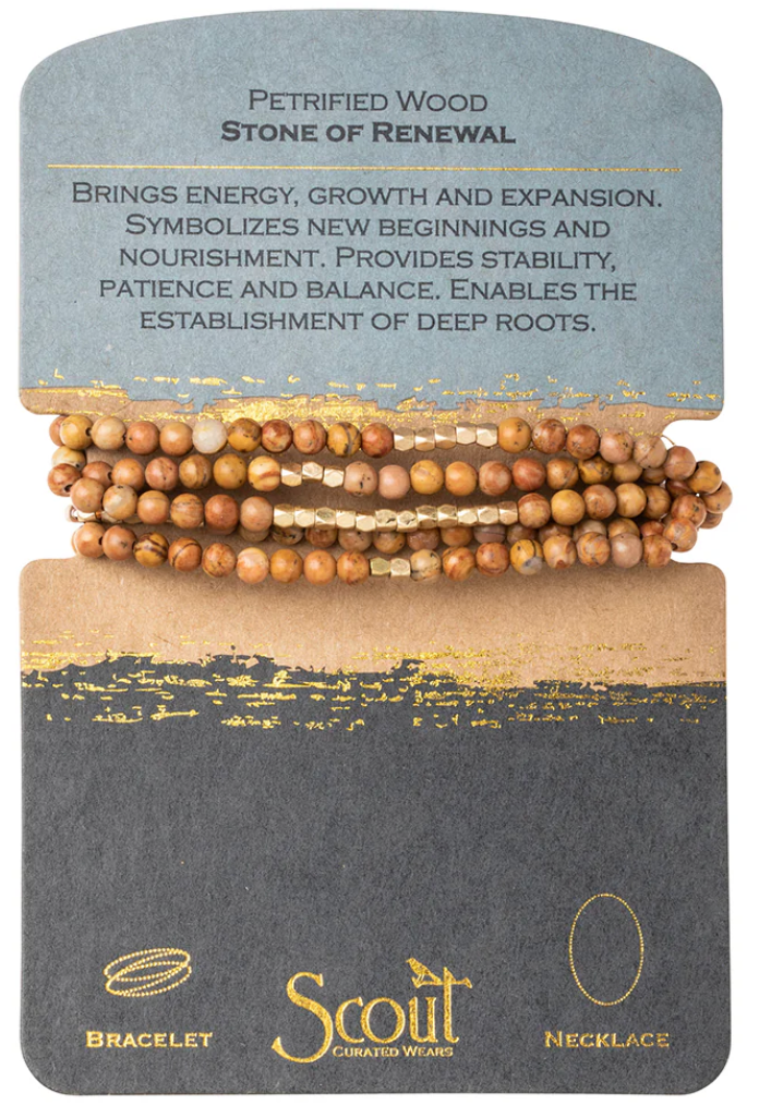 Petrified Wood Stone of Renewal