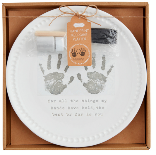 Handprint Keepsake Platter