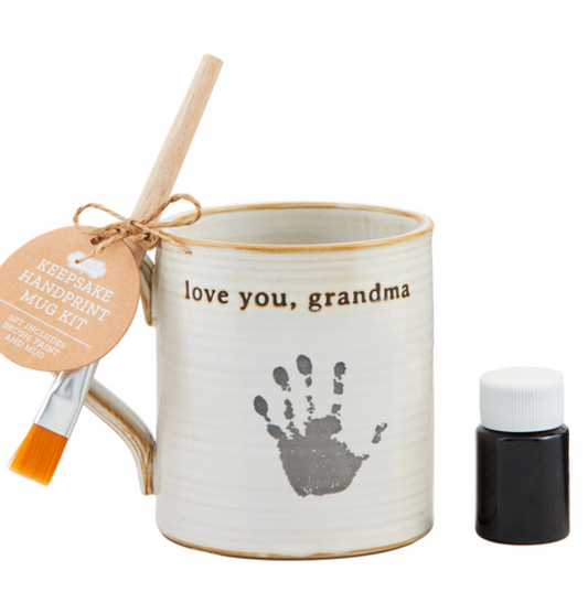Grandma Handprint Mug