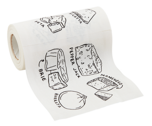 White Cocktail Napkin Roll