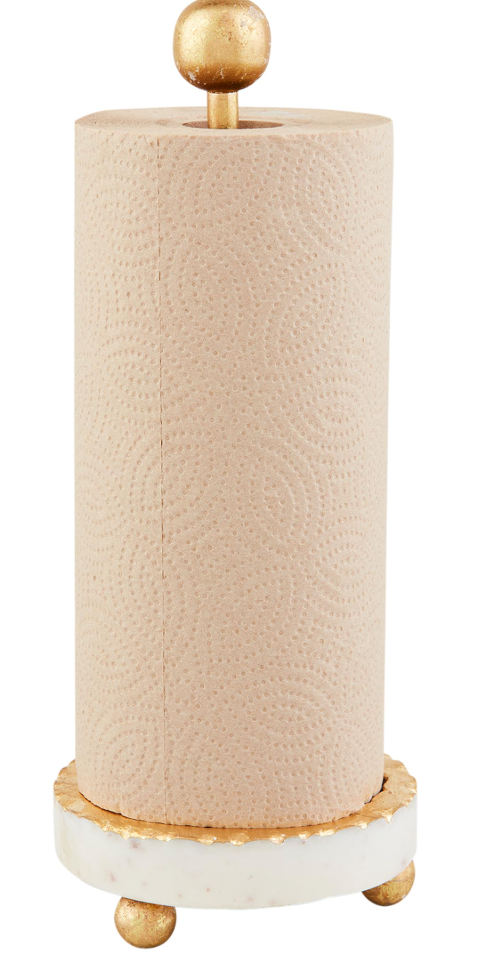 Gold Edge Paper Tower Holder