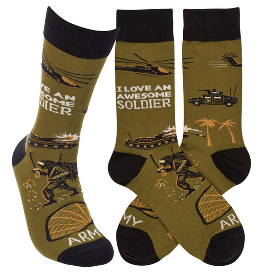 Socks -Awesome Soldier
