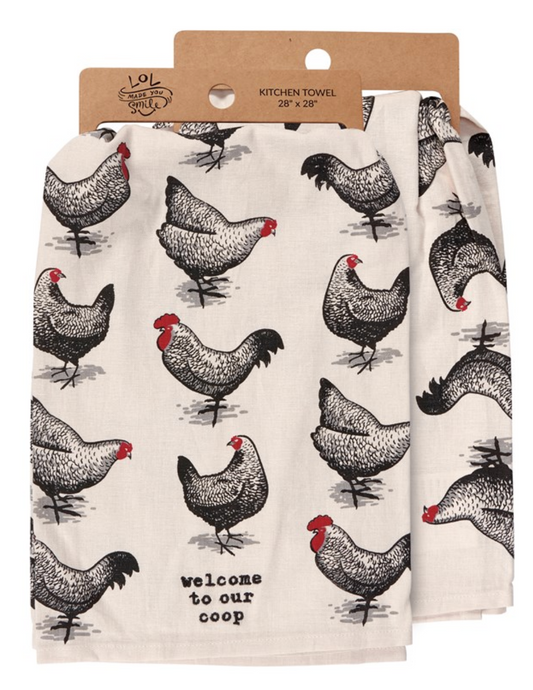 Kitchen Towel -Our coop
