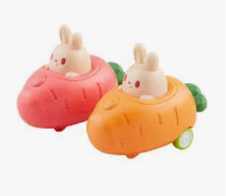 Push and Go Bunny car