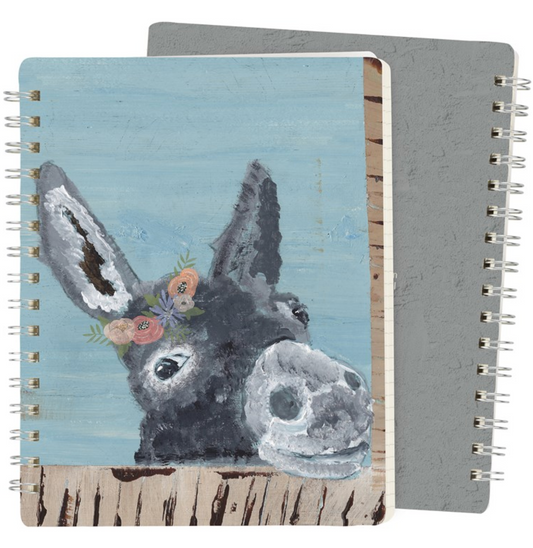 Spiral Notebook-Donkey