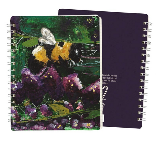Spiral Notebook-Pollinator Bee