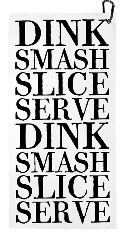 Sports towel -Dink Smash