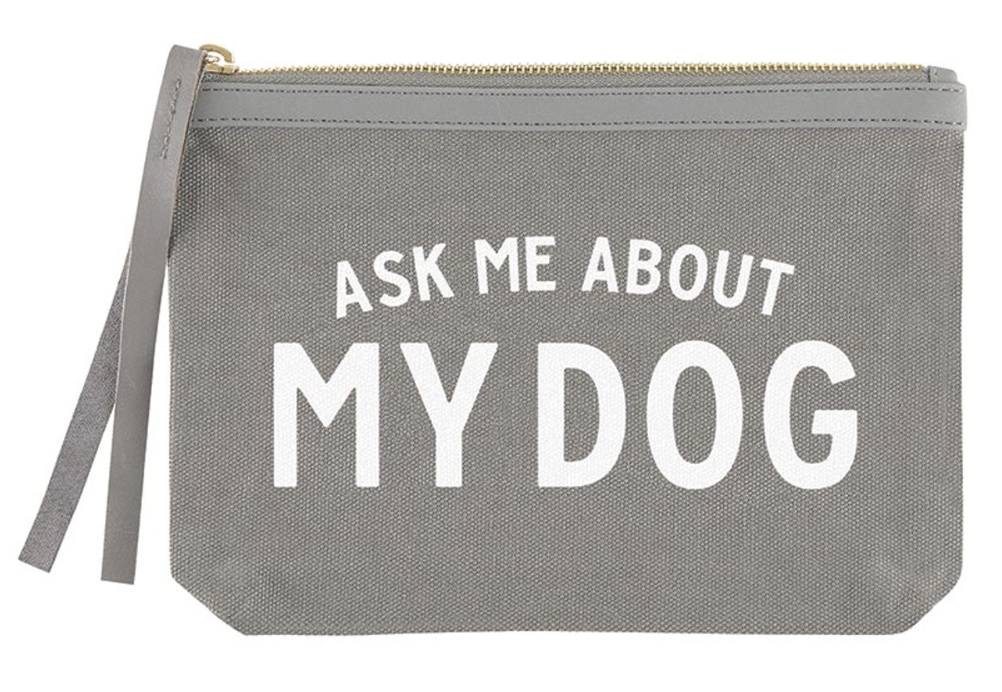 Canvas Pouch-Ask me