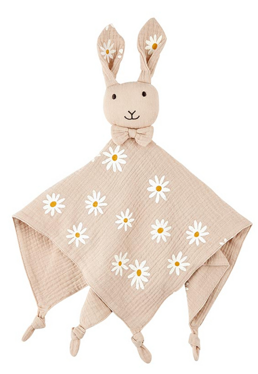 Cuddle Bud -Pink Daisy Bunny