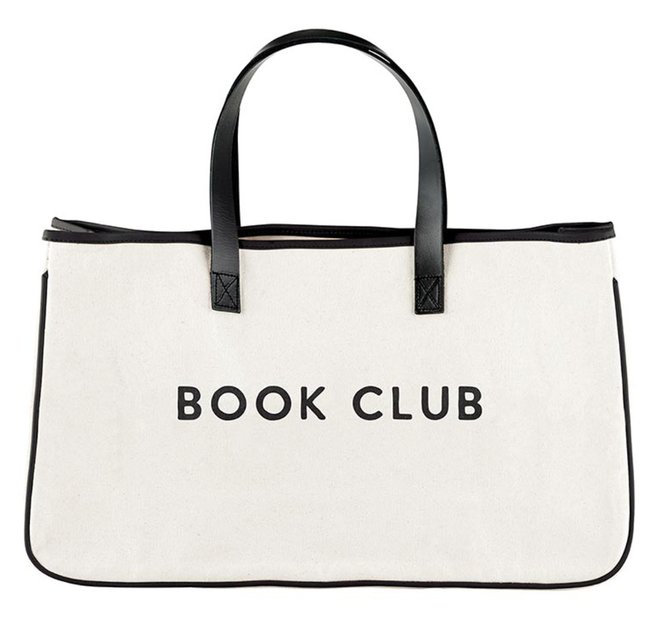 Canvas Tote-Book Club