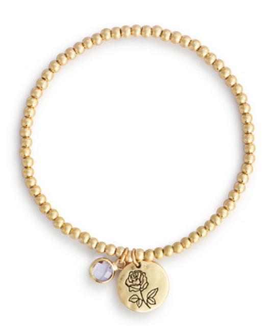 June Birthstone Bracelet