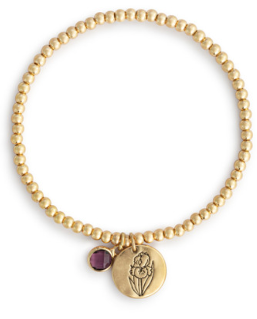 February Birthstone Bracelet