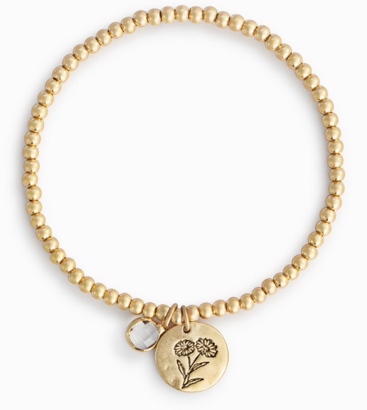 April Birthstone Bracelet