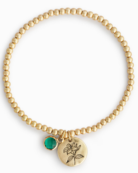 May Birthstone Bracelet