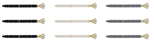 Gem Pen -Ivory