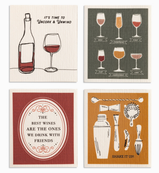 Swedish Cloth Assorted Wine