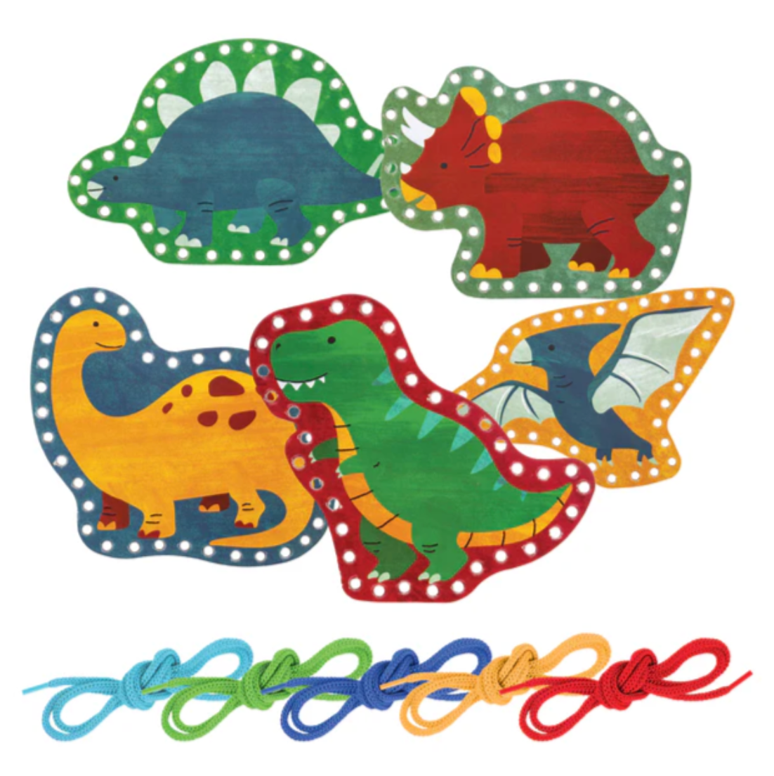 SJ Lacing Cards Dino