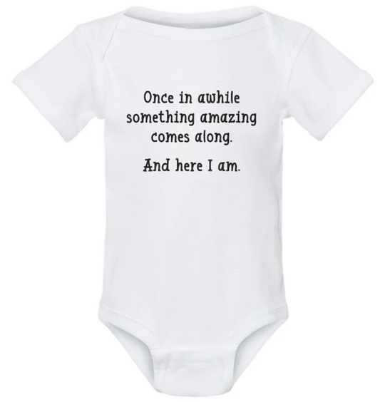 Once in a While Onesie