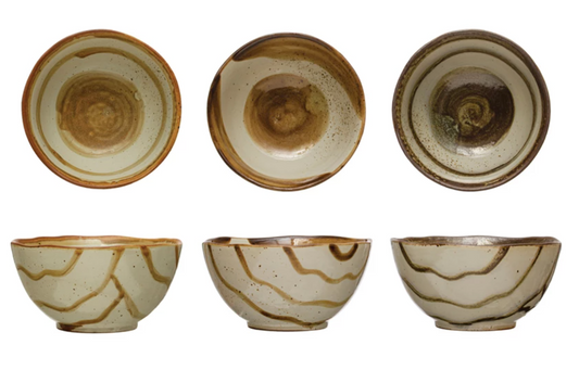 Stoneware Bowl -Assorted