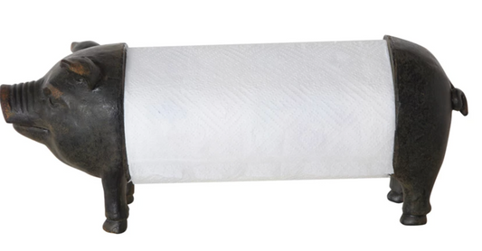 pig Paper Towel Holder