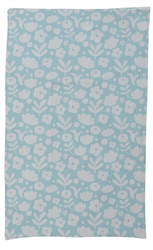 Floral Tea Towel Microfiber