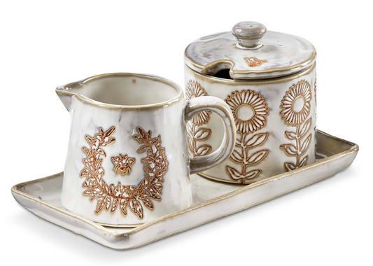 Lav&Honey Cream and Sugar Set