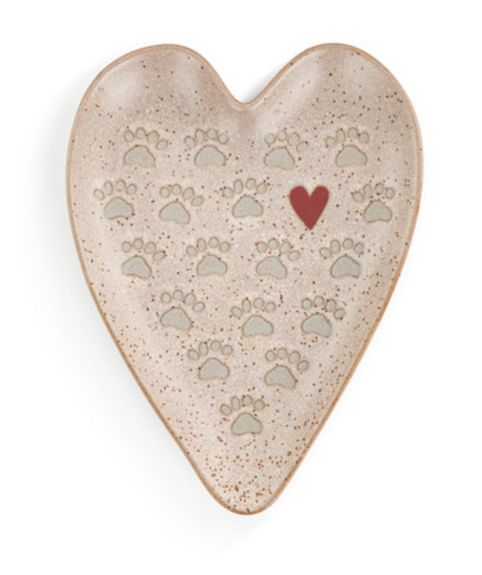 Spoon Rest -Paw & Heart