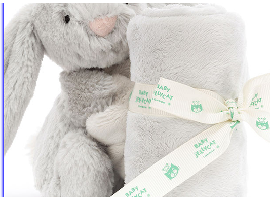 Jellycat Bashfu Silver Bunny Soother