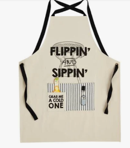 Flippin & Sippin Apron