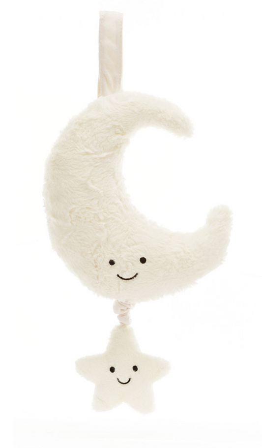 Jellycat Moon Musical Pull
