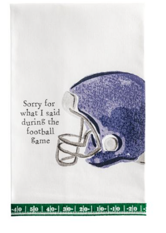Towel-Sorry for what I said