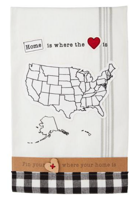 Towel-Home is where the heart