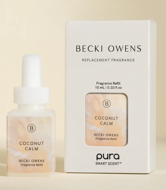 Pura Becki Owens Replacement Fragrence - Coconut Calm