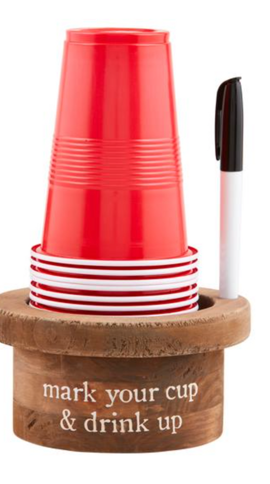 Cup Holder and Marker set