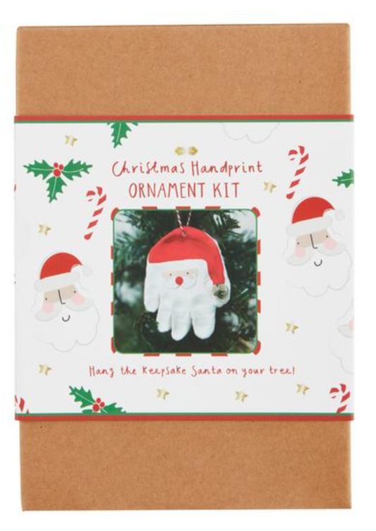 Handprint Ornament Kit-Santa