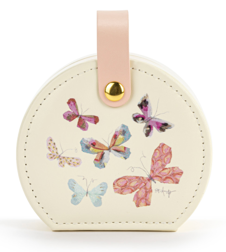 Butterfly tavel Jewelry case