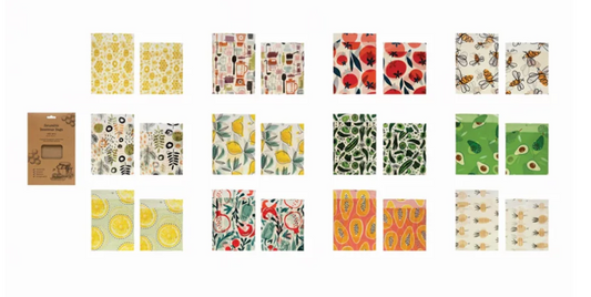 Reusable Beeswax Bags