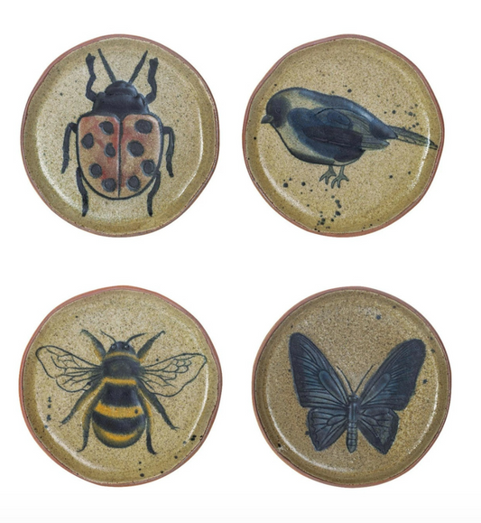 Stoneware Plate assorted