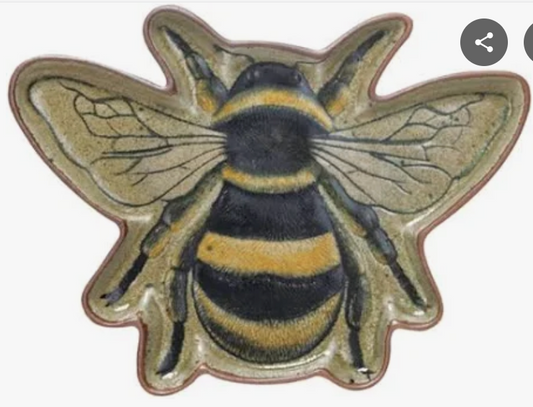 Stoneware Bee Plate