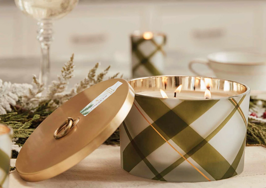 FF Frosted Plaid 3-wick