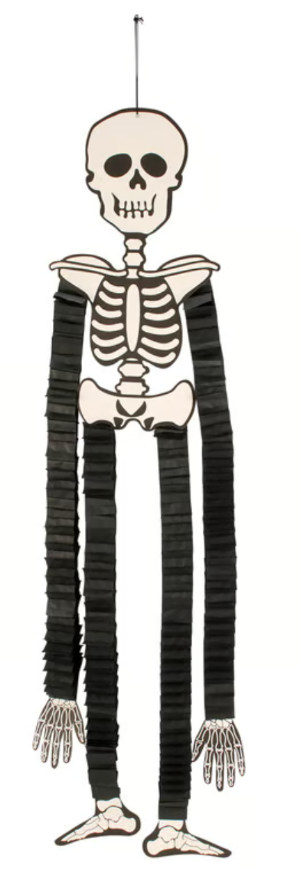 Hanging skeleton
