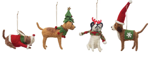Dog Flet Ornament