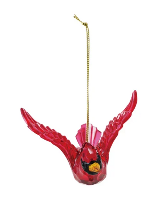Flying Cardinal Ornament