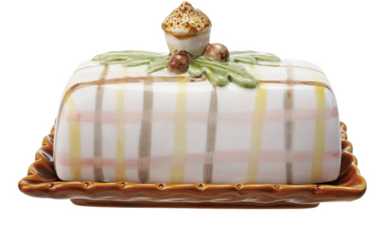 Acorn Butter Dish
