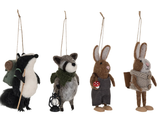 Felt Forest Animals