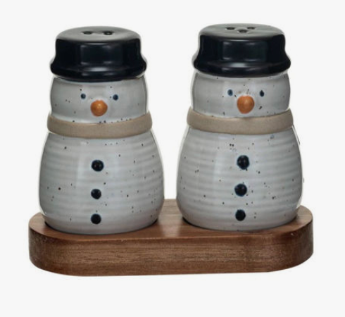 Salt and Pepper Snowman