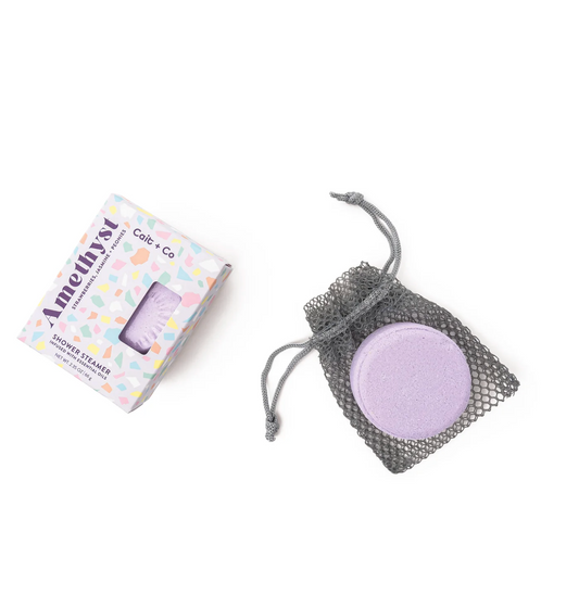 Gem Shower Steamer-Amethyst