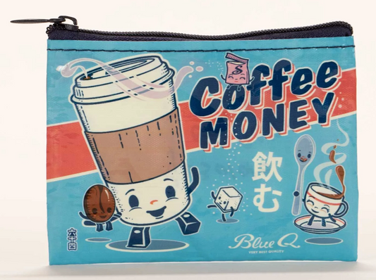 Coffee Money Coin Purse